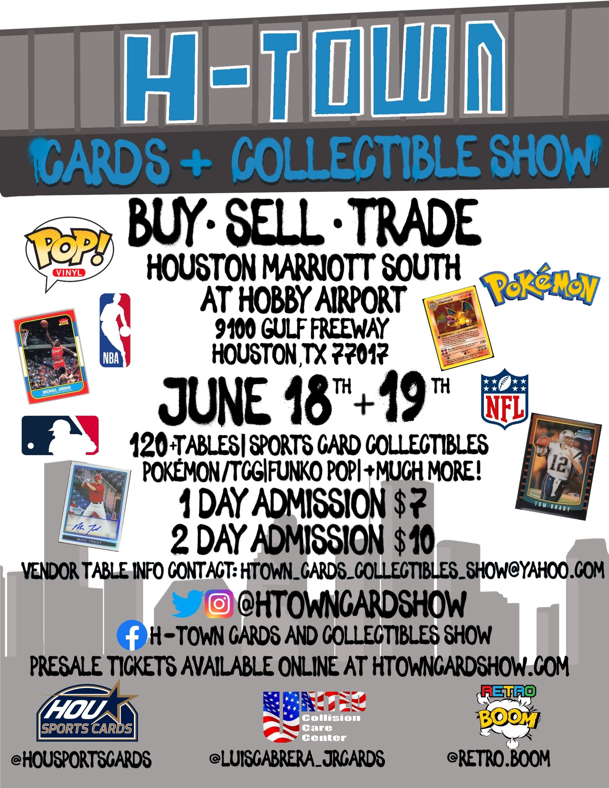 Htown Cards and Collectibles Show Home